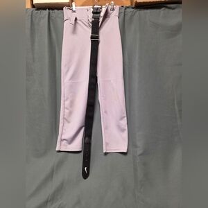 Youth Small Baseball Pants with Belt (One Size, 38")